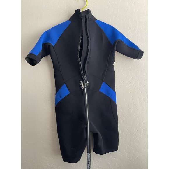 Good Used Condition - Junior Size 10 Wetsuit HO Sports Aqua Seal Wetsuit - Picture 3 of 10